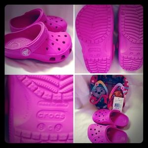 Toddler Girl Crocs 8/9 c